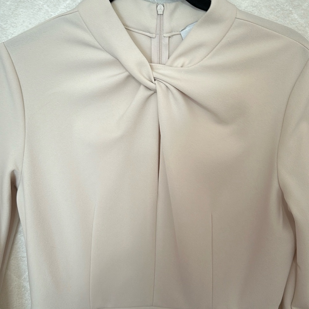 Donna Morgan cream dress 4